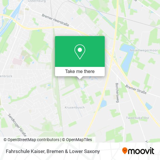 Fahrschule Kaiser map