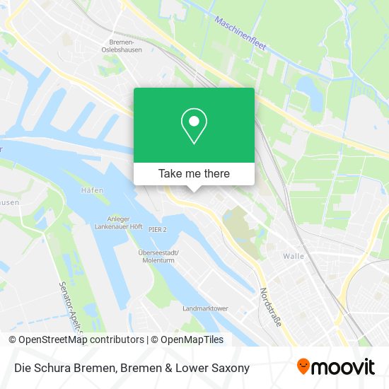 Die Schura Bremen map