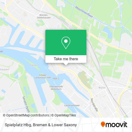 Spielplatz Hbg map