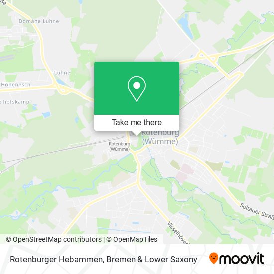 Rotenburger Hebammen map