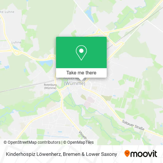 Карта Kinderhospiz Löwenherz