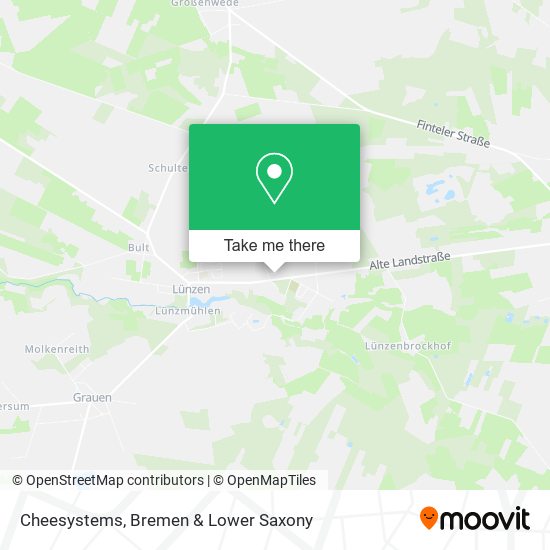 Cheesystems map