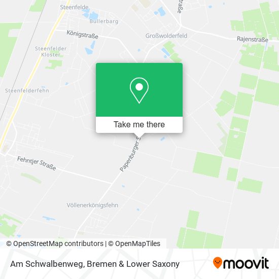 Am Schwalbenweg map