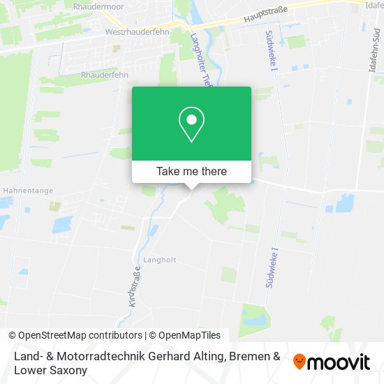 Land- & Motorradtechnik Gerhard Alting map