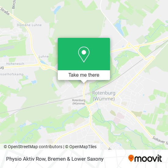 Physio Aktiv Row map