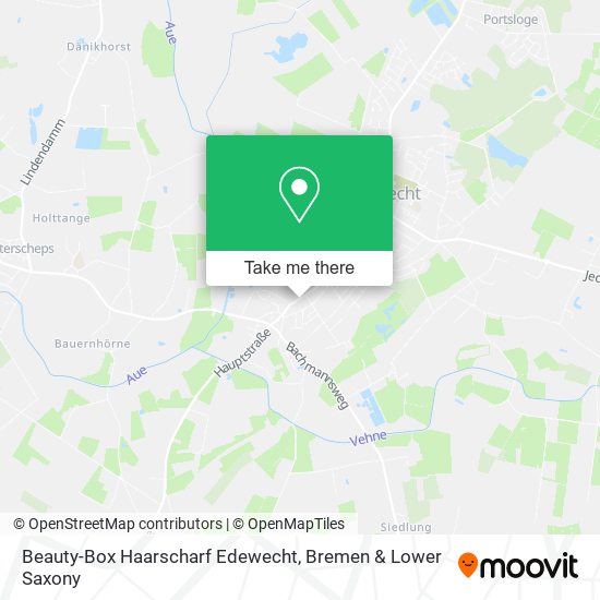 Beauty-Box Haarscharf Edewecht map