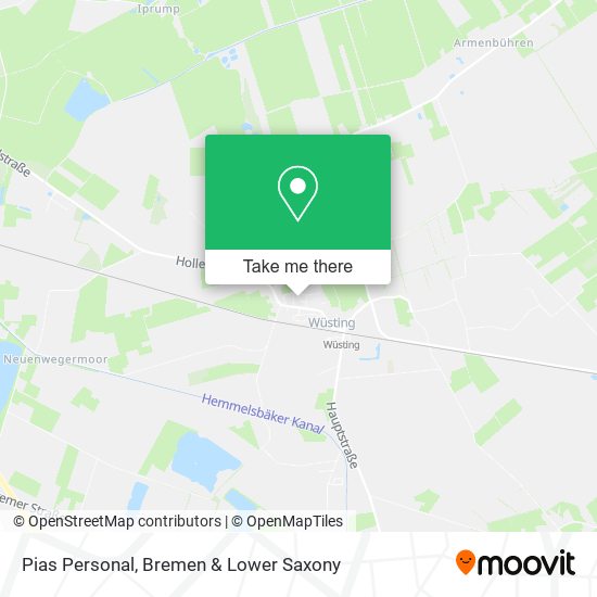 Pias Personal map