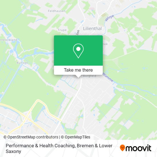 Performance & Health Coaching map