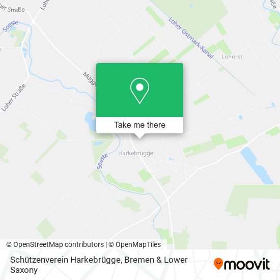 Schützenverein Harkebrügge map