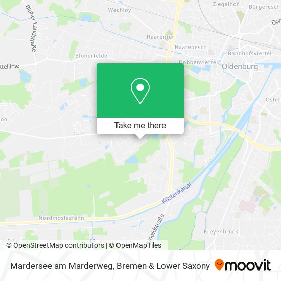 Mardersee am Marderweg map