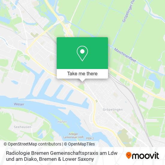 Radiologie Bremen Gemeinschaftspraxis am Ldw und am Diako map