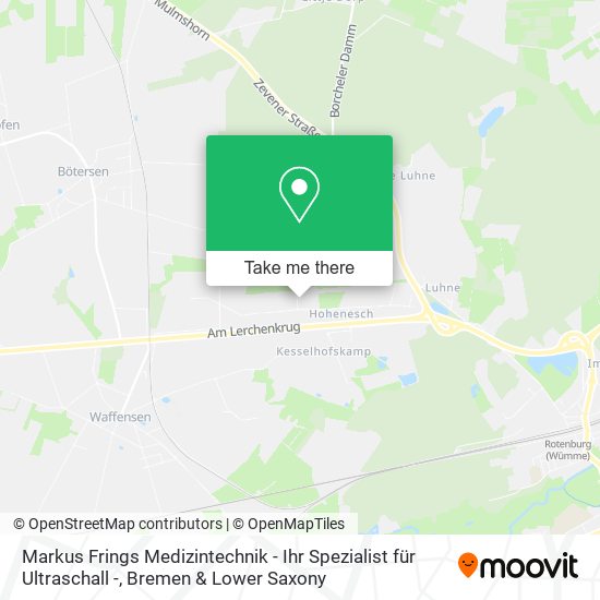 Markus Frings Medizintechnik - Ihr Spezialist für Ultraschall - map