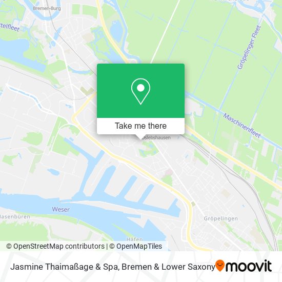 Jasmine Thaimaßage & Spa map