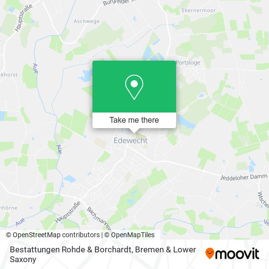 Bestattungen Rohde & Borchardt map