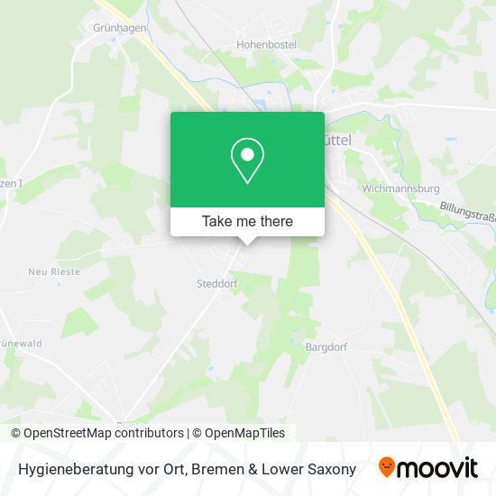 Hygieneberatung vor Ort map