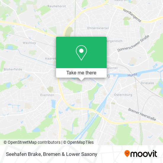 Seehafen Brake map
