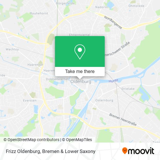 Frizz Oldenburg map