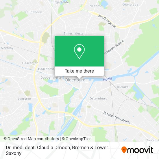 Dr. med. dent. Claudia Dmoch map