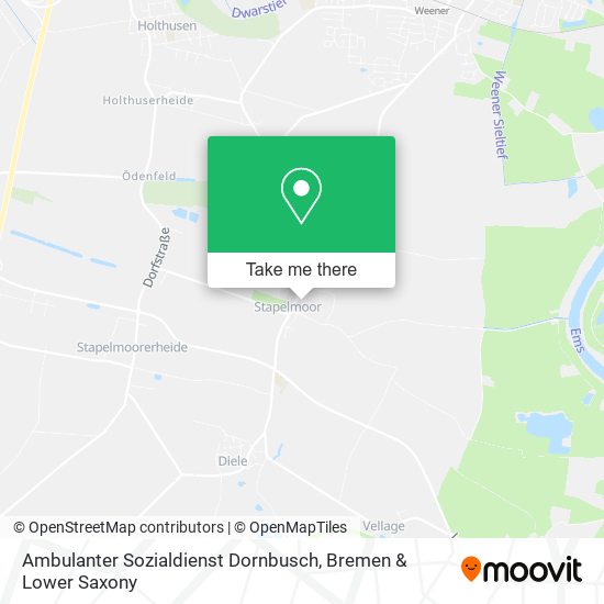 Ambulanter Sozialdienst Dornbusch map