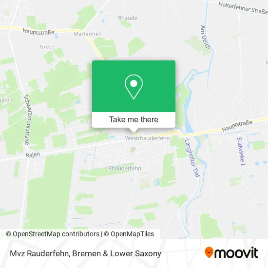 Mvz Rauderfehn map