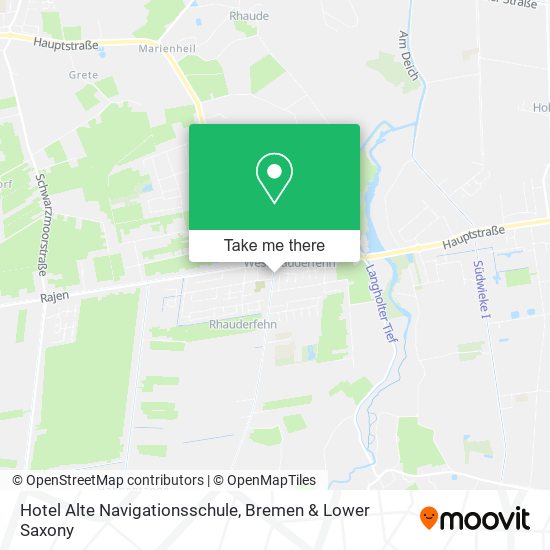 Hotel Alte Navigationsschule map