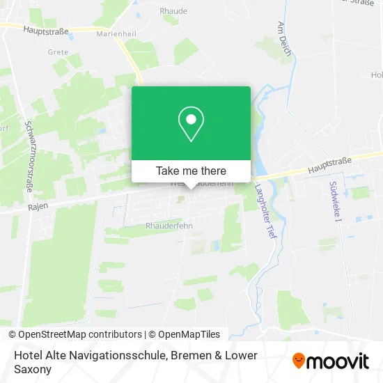 Карта Hotel Alte Navigationsschule