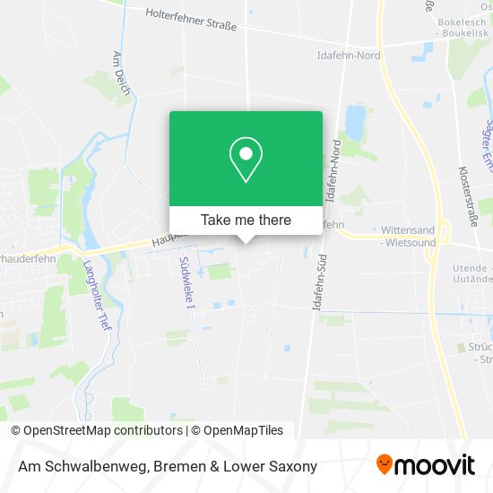 Am Schwalbenweg map