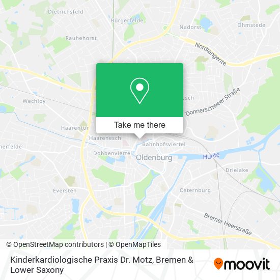 Kinderkardiologische Praxis Dr. Motz map