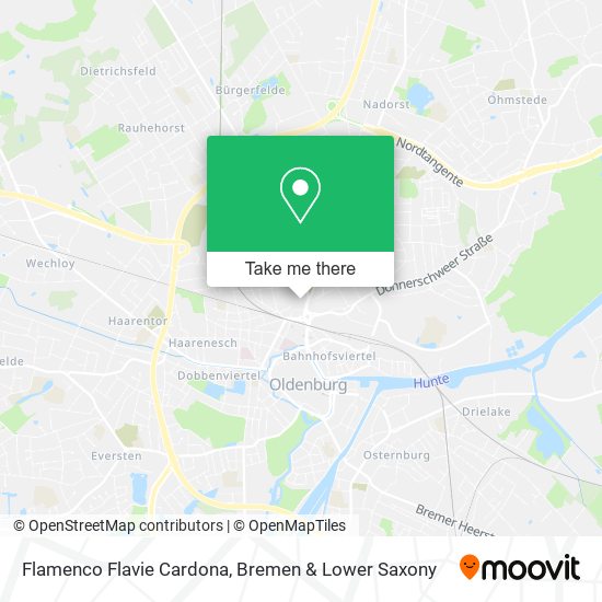 Flamenco Flavie Cardona map