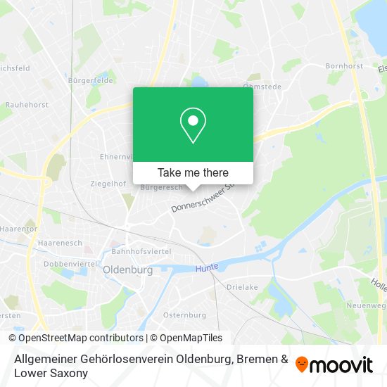 Allgemeiner Gehörlosenverein Oldenburg map