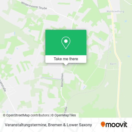 Veranstaltungstermine map