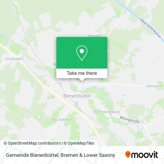 Gemeinde Bienenbüttel map