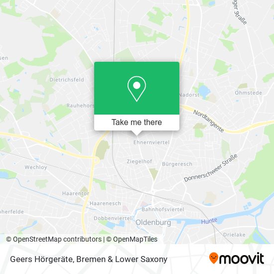 Geers Hörgeräte map