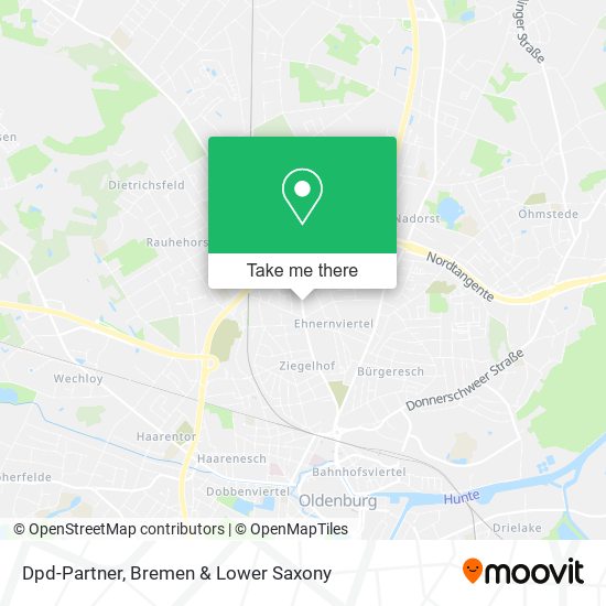 Dpd-Partner map
