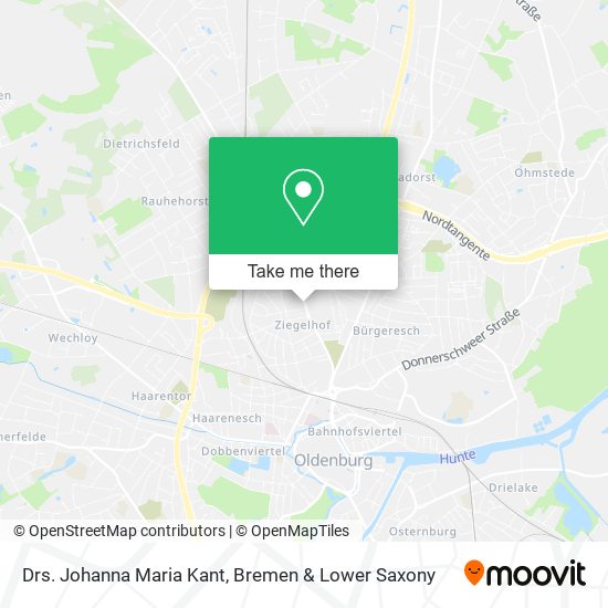 Drs. Johanna Maria Kant map