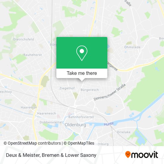 Deux & Meister map