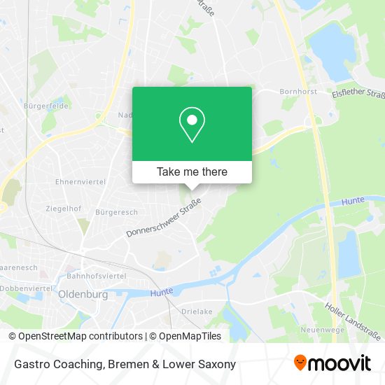 Gastro Coaching map