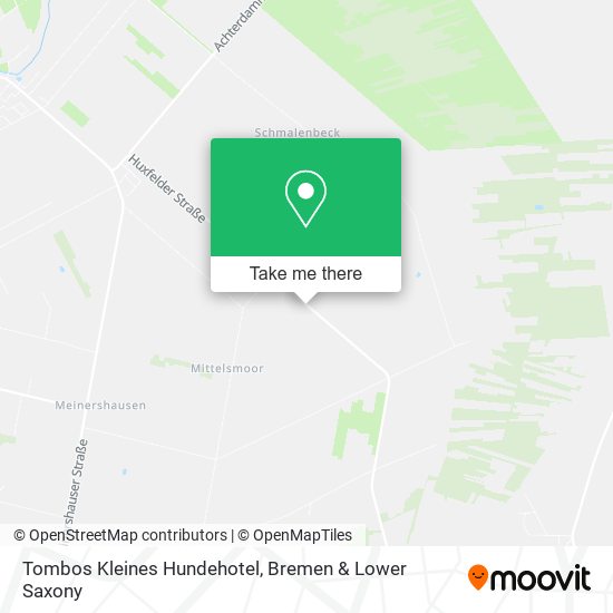 Tombos Kleines Hundehotel map