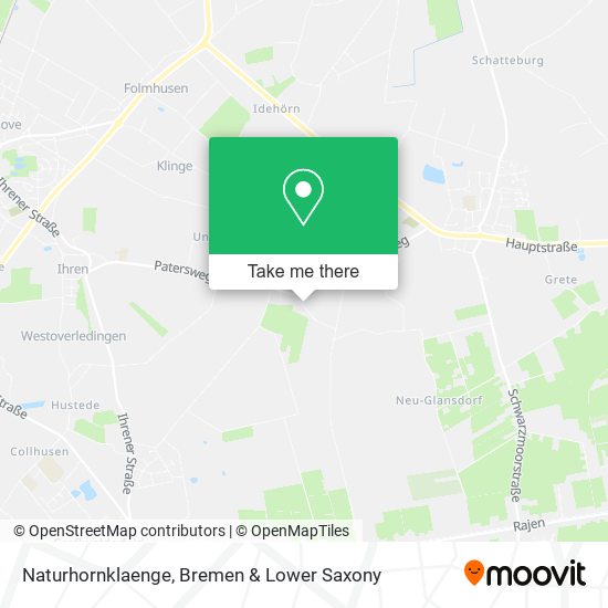 Naturhornklaenge map