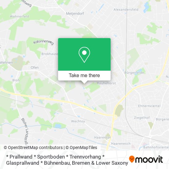 * Prallwand * Sportboden * Trennvorhang * Glasprallwand * Bühnenbau map