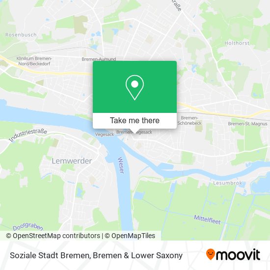 Soziale Stadt Bremen map