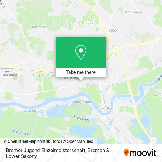 Bremer Jugend Einzelmeisterschaft map
