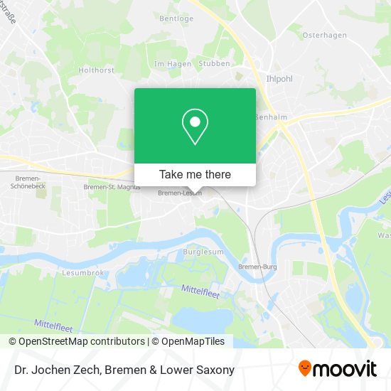 Dr. Jochen Zech map