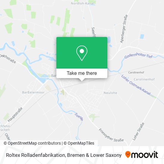 Roltex Rolladenfabrikation map