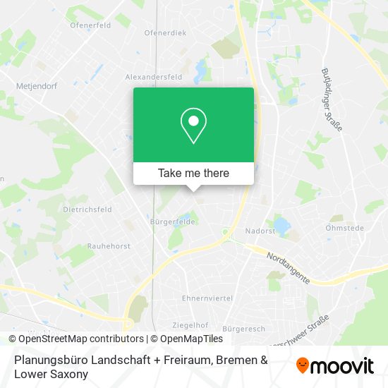Planungsbüro Landschaft + Freiraum map