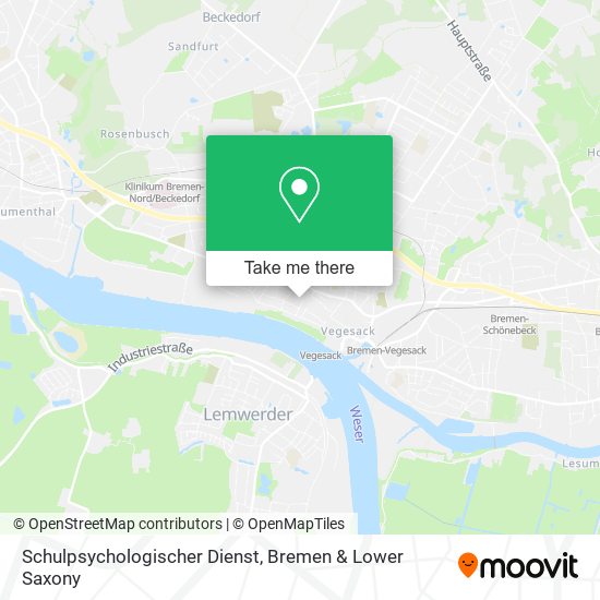 Schulpsychologischer Dienst map