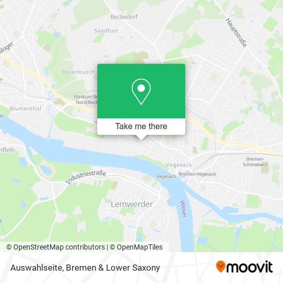 Auswahlseite map