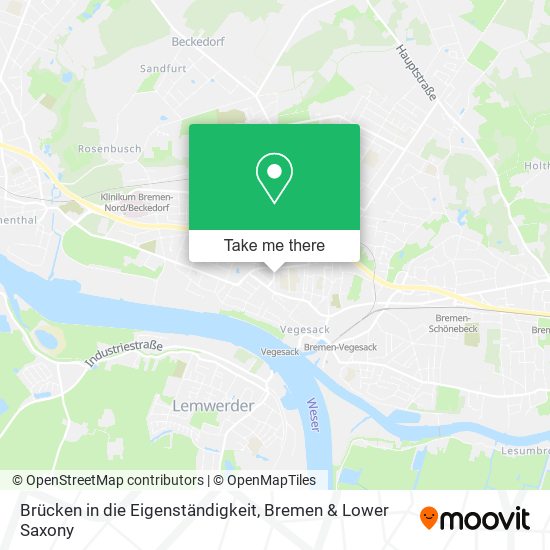 Brücken in die Eigenständigkeit map