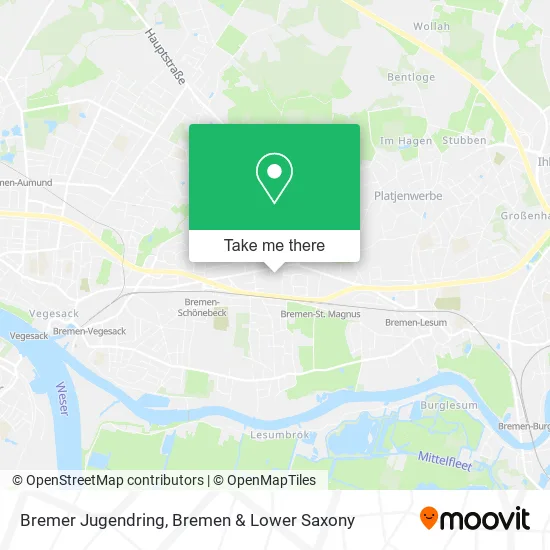 Карта Bremer Jugendring