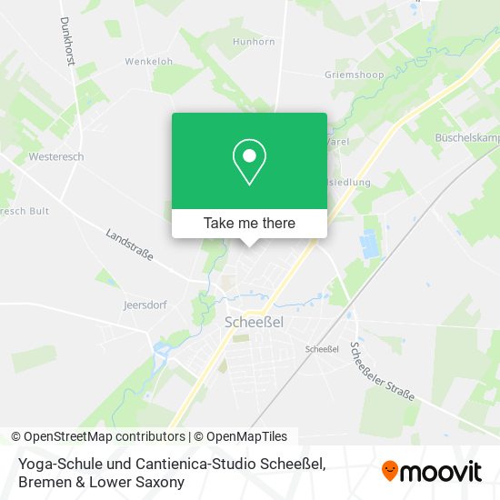 Yoga-Schule und Cantienica-Studio Scheeßel map
